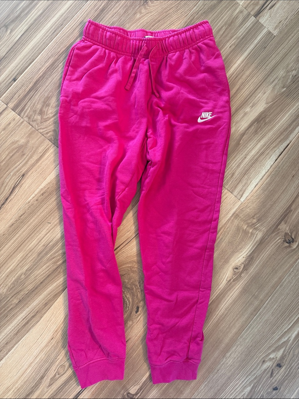 Nike women’s Hot Pink Fleece Joggers